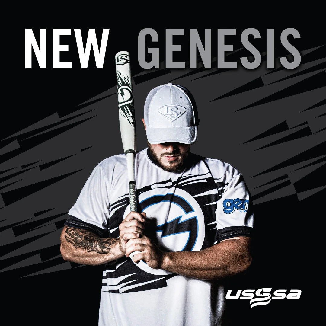 2023 Louisville Slugger Genesis 2PC 13" Balanced USSSA Slowpitch Softball Bat: WBL2629010 2 2023 Louisville Slugger Genesis 2PC 13" Balanced USSSA Slowpitch Softball Bat: WBL2629010 - Image 2