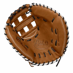Bat Forge Store 15 Bat Forge Store -Bat Forge Store A09RF20CM 1 Aura FP Catchers Mitt 33 BritishTan White Palm
