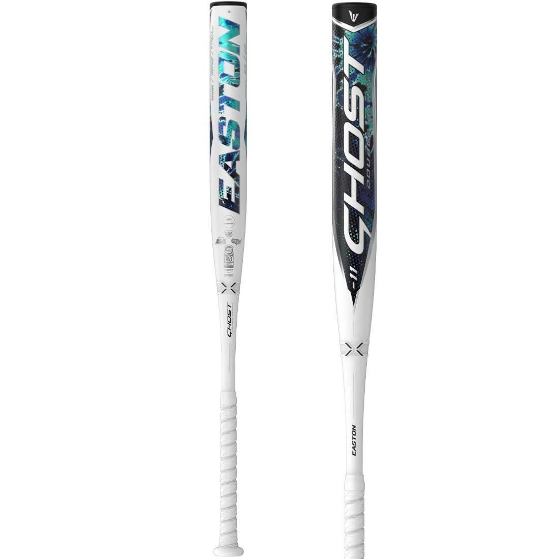 2022 Easton Ghost TIE DYE Double Barrel (-11) Fastpitch Softball Bat: FP22GHT11 1 2022 Easton Ghost TIE DYE Double Barrel (-11) Fastpitch Softball Bat: FP22GHT11