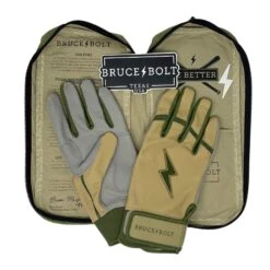Bruce Bolt Premium Pro Military Series Short Cuff Batting Gloves: Beige 12 Bruce Bolt Premium Pro Military Series Short Cuff Batting Gloves: Beige -Bat Forge Store IMG 0887