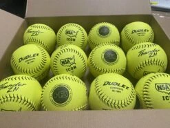 Dudley Thunder ZN HYCON ICON NSA 12" Slowpitch Softballs (DOZEN): 4E199Y 5 Dudley Thunder ZN HYCON ICON NSA 12" Slowpitch Softballs (DOZEN): 4E199Y -Bat Forge Store IMG 5778