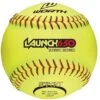 Worth 12" Launch 650 Ultimate Distance Slowpitch Softballs (Dozen): L650Y