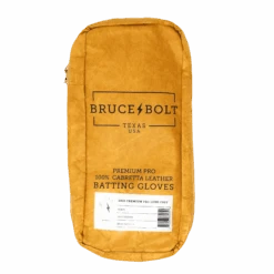 Bruce Bolt PREMIUM PRO Long Cuff Batting Gloves: White 10 Bruce Bolt PREMIUM PRO Long Cuff Batting Gloves: White -Bat Forge Store LC WHTG BAG