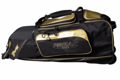 2022 Miken MK7X Championship Wheeled Roller Bag (Freak Gold Series): MKMK7X-CH-GLD
