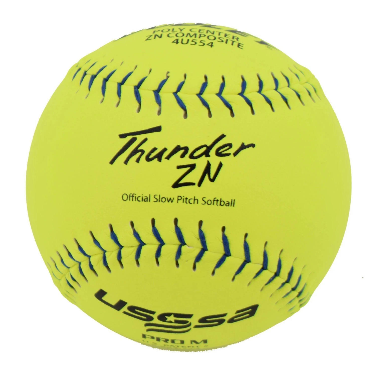Dudley Thunder ZN 12" PRO M USSSA Slowpitch Softballs (DOZEN): 4U554 1 Dudley Thunder ZN 12" PRO M USSSA Slowpitch Softballs (DOZEN): 4U554