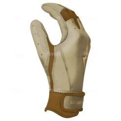 Bruce Bolt PREMIUM PRO Gold Series Batting Gloves: Short Cuff 15 Bruce Bolt PREMIUM PRO Gold Series Batting Gloves: Short Cuff -Bat Forge Store SC GLD SIDE