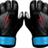 Bruce Bolt PREMIUM PRO BRINSON Series Short Cuff Batting Gloves: Black