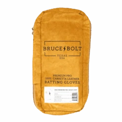 Bruce Bolt PREMIUM PRO Short Cuff Batting Gloves: White 15 Bruce Bolt PREMIUM PRO Short Cuff Batting Gloves: White -Bat Forge Store SC WHTG BAG