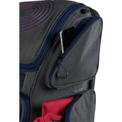 DeMarini Special Ops Front Line Wheeled Roller Bag: WB57109 15 DeMarini Special Ops Front Line Wheeled Roller Bag: WB57109 -Bat Forge Store SidePocketView