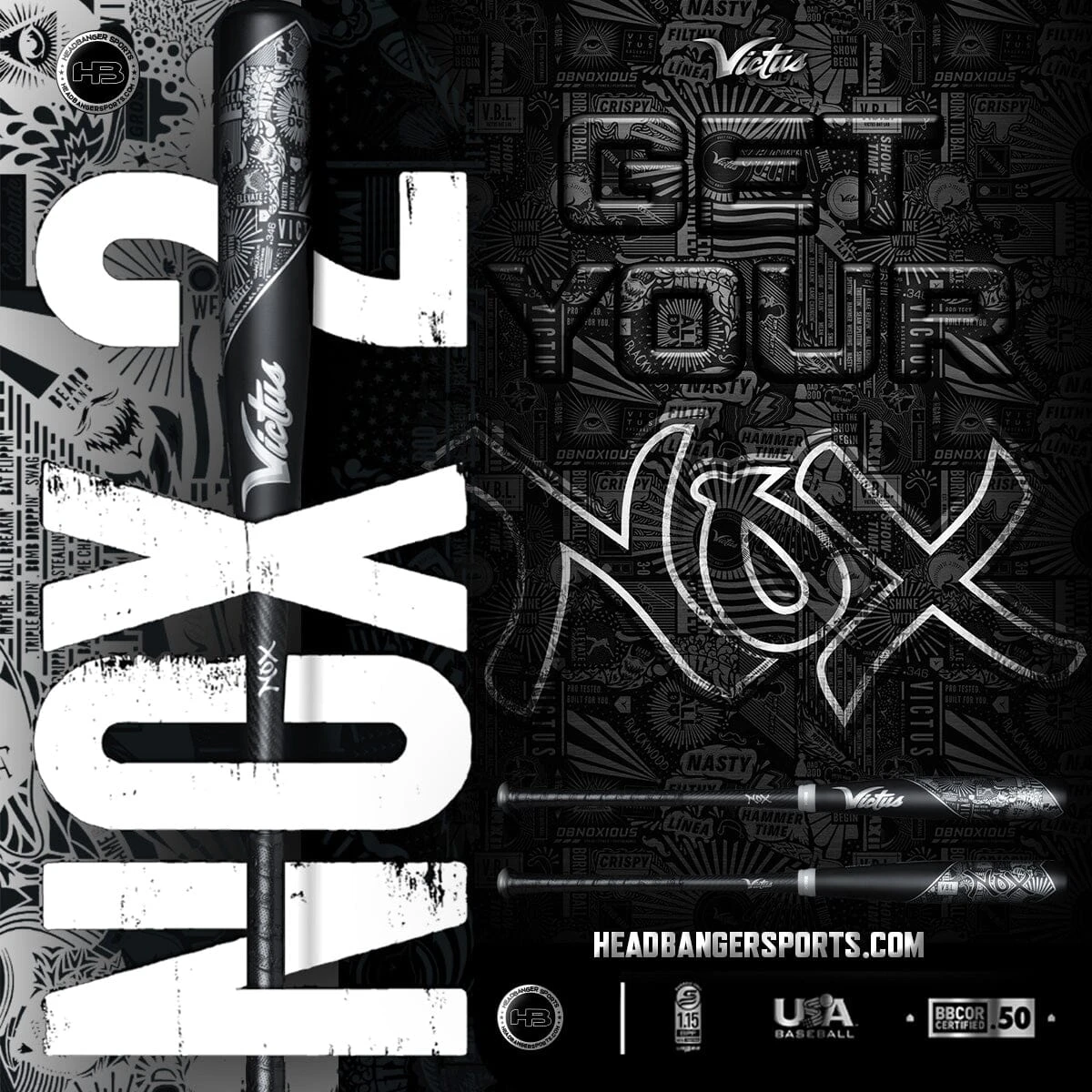 Victus NOX 2 (-11) USA Baseball Bat: VSBN2USA11 4 Victus NOX 2 (-11) USA Baseball Bat: VSBN2USA11 - Image 4