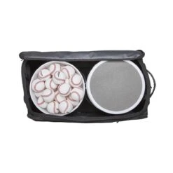 Wilson Coaches Ball Bucket Roller Bag: WB5710701 -Bat Forge Store WB5710701 7 Wilson Ball Bucket Bag Black Detail.png.cq5dam.web .1200.1200