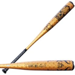 2023 DeMarini Voodoo One Gold BBCOR (-3) Baseball Bat: WBD2352010 -Bat Forge Store WBD2352010 8 DeMarini Voodoo One GD.png.cq5dam.web .1200.1200
