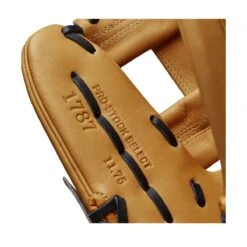 2023 Wilson A2K 1787 11.75" Infield Baseball Glove: WBW1008911175 -Bat Forge Store WBW100891 6 2023 A2K IF 1787 1175 VintageTan Black.png.cq5dam.web .1200.1200