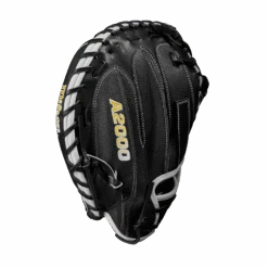 2023 Wilson A2000 M1DSS 33.5" Baseball Catcher's Mitt: WBW100995335 12 2023 Wilson A2000 M1DSS 33.5" Baseball Catcher's Mitt: WBW100995335 -Bat Forge Store WBW100995 3 A2000 C M1DSC 335 BlackSS BlackDimple White WilsonGold
