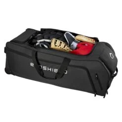 Evoshield Stone Wall Wheeled Bag (Multiple Colors): WTV9400 15 Evoshield Stone Wall Wheeled Bag (Multiple Colors): WTV9400 -Bat Forge Store WTV9400BL 4 Evoshield Stonewall Wheeled Bag Interior.png.cq5dam.web .1200.1200