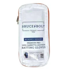 Bruce Bolt PREMIUM PRO NIMMO Short Cuff Batting Gloves: Blue -Bat Forge Store premium pro nimmo series short cuff batting gloves blue gloves brucebolt 505832